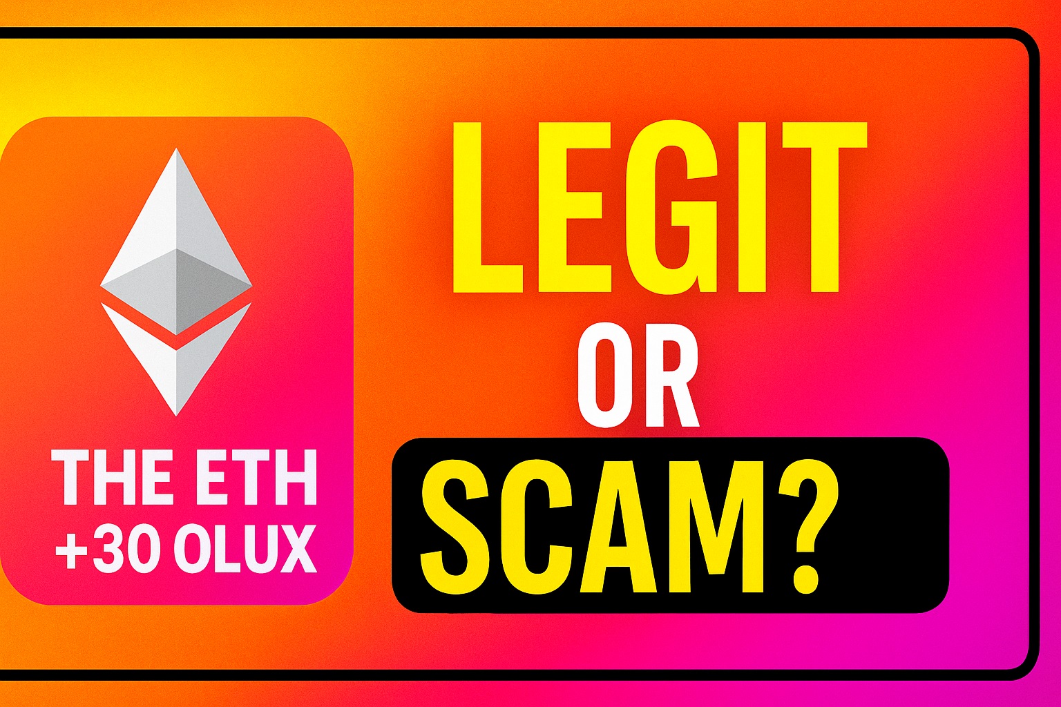 ETH +30 Olux App